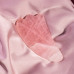 Пластина, скребок, розовый кварц "02" арт. 700-3