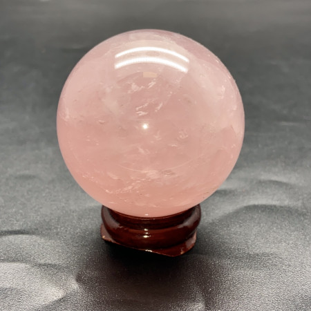 Сувенир-минерал, каменный шар, Розовый Кварц, диаметр 44 мм, цена за шт