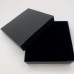 Подарочная коробочка, с ложементом, картонная, черная, матовая, размер 90х90х30 мм арт. 16096