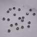 Кримпы, обжимные бусины, серебро 925, родированные, 3 мм, цена за 10 шт арт. 10500