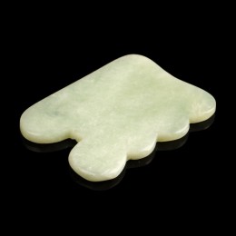 Скребок гуаша квадрат с тремя зубчиками сбоку. 95 x 55 x 5 мм