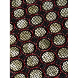 Коврик  квадратный с пластинами из нефрита, 430 х 430 х 5 мм