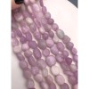 Каменные бусины, Кунцит, фриформы, 13х10 мм, длина нити 38 см
