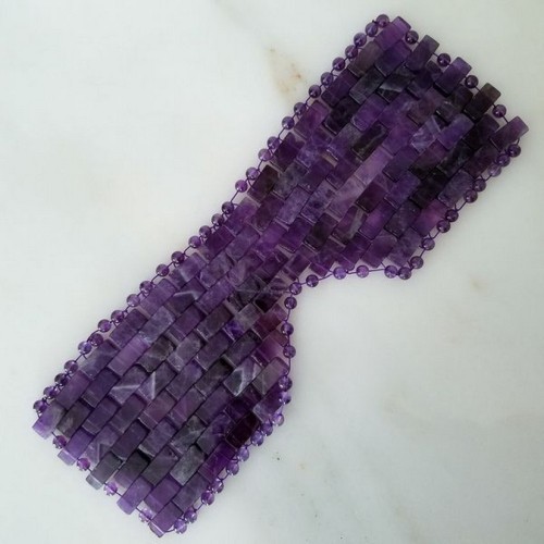 Маска для глаз из аметиста люкс, А класс