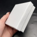 Подарочная коробочка, с ложементом, картонная, белая, размер 90х90х30 мм арт. 13644