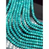 Каменные бусины, Амазонит, люкс, ювелирная огранка, рондель 6х4 мм, длина нити 39 см