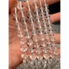 Каменные бусины, Горный Хрусталь, шарик гладкий, 9,8 - 10 мм, длина нити 38 см