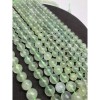 Каменные бусины, Пренит, шарик гладкий, люкс, 6-6,5 мм, длина нити 38 см