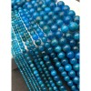 Каменные бусины, Апатит, люкс, шарик, гладкий, 6 мм, длина нити 38 см