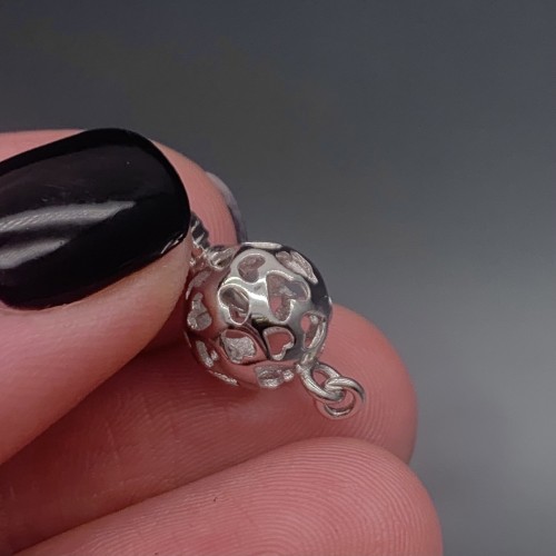 Замок, серебро 925, 10 мм