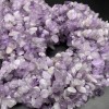 Каменные бусины, Аметист, лавандовый, фриформы, крошка, 8х5 мм, длина нити 78 см
