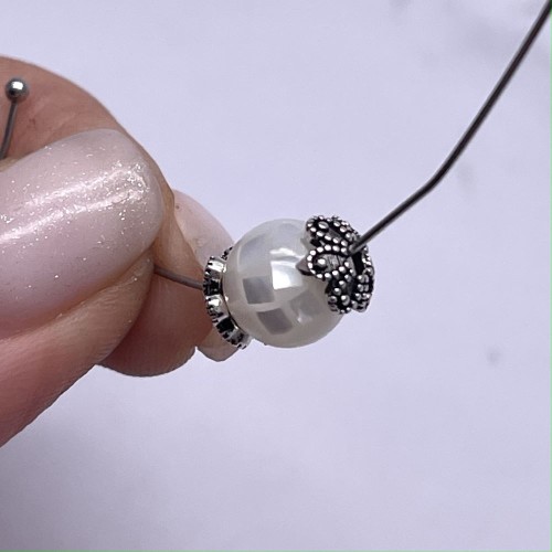 Шапочка, из тайского серебра, размер 6,5х2,5 мм