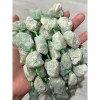 Каменные бусины, Флюорит, не обработанный, фриформы, 20-28 мм, длина нити 19 см, 7-8 шт