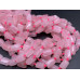 Каменные бусины, Розовый Кварц, не обработанный, столбики, 11х7 мм, длина нити 38 см арт. 17400