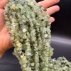 Каменные бусины, Пренит, крошка, фриформы, 5х8 мм, длина нити 78 см