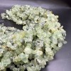 Каменные бусины, Пренит, крошка, фриформы, 5х8 мм, длина нити 78 см
