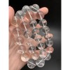Каменные бусины, Горный Хрусталь, шарик гладкий, 16 мм, длина нити 38 см