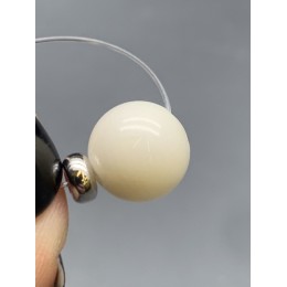 Разделитель, бублик, модель 925, покрытие родий, размер 6 мм