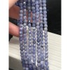 Каменные бусины, Танзанит, кубик огранка, 4х4 мм, длина нити 38 см