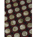 Нефритовый коврик квадратный коричневый маленькие камни (43 х 43 см)