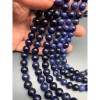 Каменные бусины, Содалит, качество А, шарик гладкий, 8-8,5 мм, длина нити 37 см
