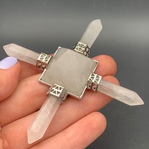 Сувенир, генератор энергии, Горный хрусталь , 90х30 мм