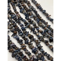 Каменные бусины, Петерсит, фриформы, 9х6 мм, длина нити 78 см