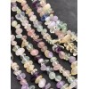 Каменные бусины, Микс камней, фриформы, 9х4 мм, длина нити 38 см