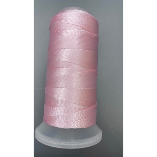 Нить плетеная, "Morandi", полиэстер, цвет розовый, размер 1,2 мм, цена за 1 катушку