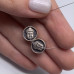 Разделитель, "Будда", тайское серебро, размер 11,5х4,5 мм, цена за 1 шт. арт. 15590
