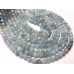 Каменные бусины, Аквамарин, Голубой Берилл, шарик огранка, 5,5 - 6 мм, длина нити 38 см арт. 13700