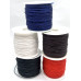 Шнур для плетения браслетов, чёрный, толщина 0,8 мм, 50 м/катушка, цена за 1 шт арт. 17218