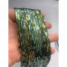 Каменные бусины, Гематит синтетический, цвет зеленый, трубочки прямоугольные, размер 4х2 мм, нить 38 см арт. 17425