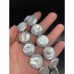 Каменные бусины, Жемчуг, барочный, монета плоская, размер 20 мм, цена за 2 шт. арт. 17579