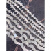 Каменные бусины, Перламутр белый, "Луна", 12 мм, длина нити 38 см арт. 17728