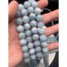 Каменные бусины, Аквамарин, Голубой Берилл, шарик гладкий, 12 мм, длина нити 19 см арт. 15384