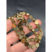 Каменные бусины, Гематит синтетический, круг, цвет золотой, размер 8х4 мм, нить 38 см арт. 18152