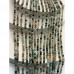 Каменные бусины, Яшма, зелёная, индийская, шарик огранка, 3 мм, длина нити 38 см арт. 15982