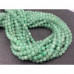 Каменные бусины, Авантюрин натуральный, зеленый, шарик огранка, 3 мм, длина нити 38 см арт. 18286