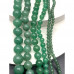 Каменные бусины, Авантюрин натуральный, зеленый, шарик гладкий, 6 мм, длина нити 38 см арт. 18433