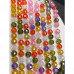 Каменные бусины, Цирконий кубический, (т.н. Циркон), светлый микс кристалл, шарик, огранка, 6 мм, длина нити 38 см арт. 18560