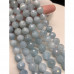 Каменные бусины, Аквамарин, Голубой берилл, люкс, шарик огранка, 9,5-10 мм, длина нити 38 см арт. 16999