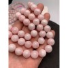 Каменные бусины, Розовый Кварц, Мадагаскарский, 12 мм, шарик гладкий, длина нити 19 см