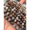 Каменные бусины, Агат Ботсвана, шарик гладкий, 6 мм, длина нити 38 см