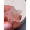 Сувенир, Розовый кварц, звезда, размер 30 мм, цена за 1 шт.