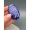 Сувенир, Лазурит, антистресс камень (Worry stone), овальный, размер 60х40 мм, толщина 20 мм, цена за 1 шт.