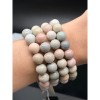 Браслет, Агат алашанский, шарик гладкий, 13,5 мм, длина нити 19 см, 16 бусин