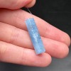 Подвеска, Аквамарин, голубой берилл, прямоугольный брусок, размер 31х6 мм, цена за 1 шт.