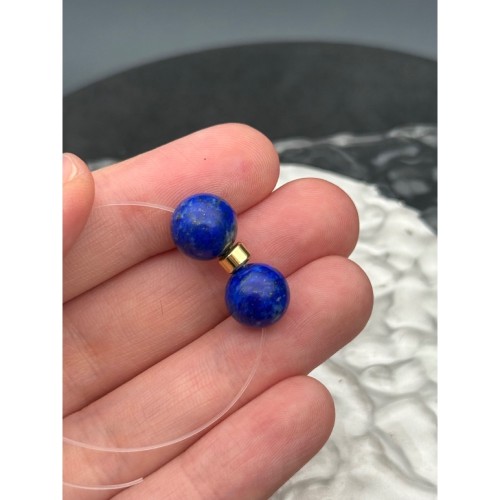 Бусина, разделитель, латунь, цвет золото, размер 5х3 мм, цена за 10 шт