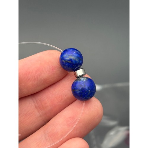 Бусина, разделитель, латунь, цвет серебро, размер 5х3 мм, цена за 10 шт